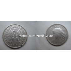 1 Zloty 1924 Polsko - stříbrná mince